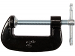 C tipa skava 2", VOREL, 38430, 140 kg spiediens, čuguns, 50 mm žokļu diapazons