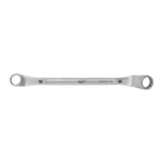 DUBULTĀ GREDZENA UZGRIEŽŅU ATSLĒGA, DOUBLE RING OFFSET SPANNER - 19 X 22 MM, 4932492748 MILWAUKEE