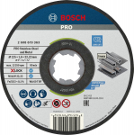 X-LOCK Standard for Inox 125 &times; 1,6 &times; 22,23 mm, Mazām leņķa slīpma&scaron;īnām PRO STAINLESS STEEL AND METAL GRIEZĒJDISKS AR SAISTVIELĀM, 2608619363, BOSCH