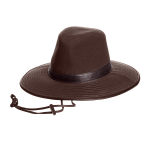 Cepure 'Safari' Oilskin, laikapstākļu izturīga, regulējama ādas siksna, R311050, Origin Outdoors