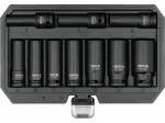 Yato s&uuml;gavate l&ouml;&ouml;kotsikute komplekt 1/2" YT-10557, 10 tk, CrMo, 43-47 HRC, kuusnurkne, pikk, fosfateeritud