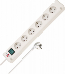 Pikendusjuhe 230 V IP20 3m, Brennenstuhl, 1150650326, 3m, 6 pistikupesa, 90&deg; pistikupesad, 3500 W, IP20