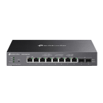 Omada 8-portine 2.5GBASE-T ja 2-portine 10GE SFP+ nutikas l&uuml;liti 8-portise PoE+ toega, TP-Link, SG2210XMP-M2, 8&times; 100/1000/2500 Mbps, 2&times; 10G, 160 W PoE eelarve, Ventilaatorita, Laua/seina paigaldus