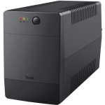 Trust UPS 23505 1500VA, 900 W, 4 AC v&auml;ljundit, USB Type-B, AVR, must, &uuml;levoolu kaitse, aku tehnoloogia: VRLA