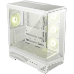 Msi PC MAG PANO 130R PZ WHITE Midi Tower, 3x 120 mm k&uuml;lgventilaatorid, 1x 120 mm tagumine ventilaator, 1x USB Type-C