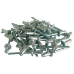 Mega N&otilde;el 5595140, 14.5mm, 4.8mm, suletud alumiiniumist n&otilde;el, 50 tk.