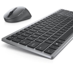 Dell | Keyboard and Mouse | KM7120W | Keyboard and Mouse Set | Wireless | Batteries included | Bluetooth | Wireless connection | US | Titan Gray