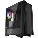Deepcool Korpus CC560 ARGB R-CC560-BKTAA4-G-1, 4xARGB ventilaatorit, 2x2.5" SSD, 2x3.5" HDD, ATX, must