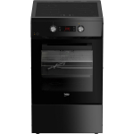 Beko Keraamiline pliit FSM59305BDT, 60L, elektriline ahi, induktsiooniplaat, must, 4 p&otilde;letit, grillimine