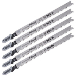 Bosch Saagide tera T 308 BP 2608667400, 11,7cm, 5 tera, k&otilde;rge s&uuml;siniku teras, koonusetaolised hambad, 2,2mm