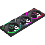 Gamemax Korpuse ventilaator FN12A-N2 WL-R, 120mm, 58.6cfm, 800-2000rpm, H&uuml;drauliline laager, 30.6dBA