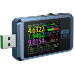 Fnirsi FNB48P BT USB pordi tester, FNB48 BT, 0&ndash;9999.99 Ah, 0&ndash;9999.99 Wh, 0&ndash;156 W, 0&ndash;6.5 A, 4&ndash;24 V, vastupidav korpus