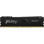 Kingston FURY Beast m&auml;lu moodul KF436C17BB/8, 8 GB, 3600 MHz, 288-pin DIMM, CL17, Plug N Play, Intel XMP, &uuml;hilduv AMD Ryzeniga