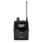 Sennheiser EK IEM G4-A1, miniatuurne stereo vastuv&otilde;tja, 470&ndash;516 MHz, 4-6 h, LCD, 100 m, UHF, THD &le; 0,9 %, 2xAA, 1x3,5mm