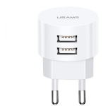 Usams Laadija T20 USA000451, 2xUSB, 5V, 2.1A, 10W, kaasaskantav, l&ouml;&ouml;gikindel, ABS
