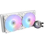 Zalman Vedelik jahuti Alpha 28 white, 140mm, 27mm, 316mm, 0,83l/min, 34dB, RGB valgustus
