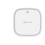Tellur Gaasisensor TLL331291, 12V, 70dB, maagaas (CH4), WiFi 2,4GHz, valge, paigaldamine kruvide v&otilde;i 3M teibiga