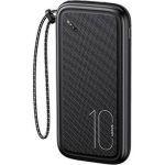 Usams Power Bank PB56 USA001155, 10000mAh, 2xUSB-A, 1xUSB-C, 5V, 2A, laadimisindikaator, mitmekordne kaitse