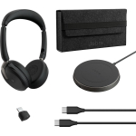 Jabra k&otilde;rvaklapid Evolve2 65 Flex 26699-999-889, 30m, stereo, 136g, 1xUSB-C, 32h muusika taasesitus, 20h k&otilde;neaeg, ANC