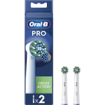 Oral-B Vahetatavad hambaharja pead EB50RX-2, 2 tk, valged, t&auml;iskasvanutele, &uuml;hilduvad Oral-B k&auml;epidemetega