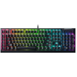 Razer Mehaaniline M&auml;ngu Klaviatuur BlackWidow V4 X RZ03-04701800-R3M1, RGB Chroma, 105 nuppu, kollased mehaanilised l&uuml;litid