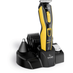 GA.MA multifunktsionaalne juuksel&otilde;ikur GM3270 Sport, 4 pikkusastet, 0.8-12mm, 45min, USB, must/kollane