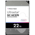 Western Digital Ultrastar 0F48052, 22TB, 3,5", 7200RPM, SAS, 12Gbit/s, 512MB, 5/12V, 6W, 9,6W, 40G, 200G, 0,7G, 1,04G, -40-70&deg;C