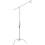 NEEWER SC320 C-statiiv, 320 cm, roostevaba teras, 128 cm nool, 8 kg/20 kg, reguleeritav statiiv