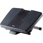 Fellowes jalatoe Ultimate 8067001, 100/135/165mm, 0-30&deg;, must, plastikust, kokkuvolditav, FIRA