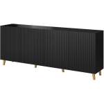Cama Commode PAFOS 200x42x82 Black matt
