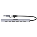 Unitek H1209AGY01 USB-A 5Gbps 7in1 USB hub
