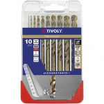 Puurikomplekt metallile HSCOB &Oslash;1-10mm (10tk.) TIVOLY