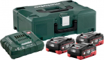 Akude komplekt, 18V 3x5,5Ah, 685069000, METABO