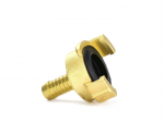 Geko &uuml;hendus G70140, 1/2", 10bar, -10&deg;C kuni 90&deg;C, 360&deg; p&ouml;&ouml;ratav, messing, 40mm vahe, NBR tihend