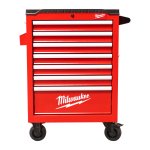 TOOLGUARD&trade; 27" / 69 CM 7 ATVILKTŅU TĒRAUDA SKAPIS UZ RITEŅIEM, SRC27/7-1, 4932498252 MILWAUKEE