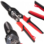 Taisnās skārda &scaron;ķēres 250mm, CrV tērauds, T00931, TVARDY