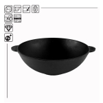 Panna čuguna WOK 3,7 L 280x96mm ТМ BC-W28 BRIZOLL