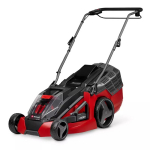 Bezvadu zāles pļāvējs GE-CM 43 Li M, EINHELL, 3413130, 43 cm, 2x4,0Ah akumulatori, 6 augstuma iestatījumi, 600 m&sup2; laukumiem