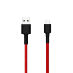 USB-C kaabel USB-C USB-A 2.0 punutud SJV4110GL USB-C 24 pin &rarr; USB-A 4 pin 1 m punutud Must/Punane Xiaomi