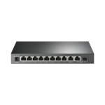 TP-Link TL-SG1210MP v&otilde;rgul&uuml;liti mittehallatav 8&times; Gigabit RJ45 PoE+ 1&times; SFP lauamudel must