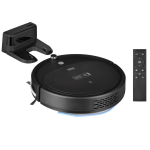 Teesa Smart VAC 2 TSA5050 Robot-tolmuimeja 1000 Pa imemisj&otilde;ud Li-Ion 2000 mAh kuni 90 min 0.2 L konteiner HEPA filter 3 puhastusrežiimi Wi-Fi automaatne tagasip&ouml;&ouml;rdumine Must