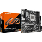 Gigabyte Emaplaat B850M D3HP 1.2, 5+2+2 faasi digitaalne VRM, kuni 8200MHz DDR5, 1xPCIe 5.0, 1xPCIe 4.0 M.2, GbE LAN