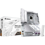 Gigabyte Emaplaat B850 A ELITE WF7 ICE, 14+2+2 faasi, DDR5 4 DIMM, PCIe 5.0 x16, M.2 Gen5, Wi-Fi 7, 2.5GbE LAN