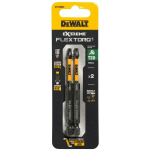Dewalt FLEXTORQ kruvikeeraja ots DT70568T-QZ 89mm T20, 2 tk, k&otilde;va teras, FLEXTORQ tehnoloogia, t&auml;psusots