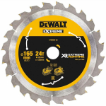 DeWalt Ringsae labad DT99560-QZ 165 mm, 20 mm, 24T, C3 karbiid, 1.76 mm l&otilde;ikepaksus, 7000 p/min