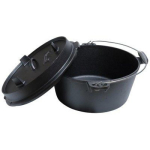 Ketler Malmist pot 9129937, 24.9 cm, 4.7 l, must, kaanega, toiduvalmistamiseks tulel