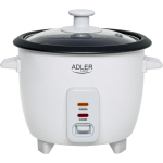 Adler Rice Cooker | AD 6418 | 300 W | 0.6 L | Number of programs 2 | White