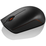 Lenovo | Wireless Compact Mouse | 300 | Optical Mouse | 2.4 GHz Wireless via Nano USB | Black | 1 year(s)