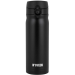 Noveen Termopudel TB810, 0.4l, must, roostevaba teras, topeltsein, BPA vaba, 12h sooja, 12h k&uuml;lma
