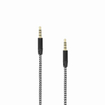 Sbox AUX kaabel 3.5mm kuni 3.5mm 3535-1.5B, 1.5m, must, kullatud pistikud